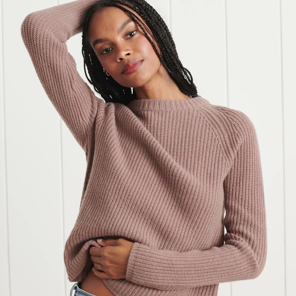 JENNI KAYNE Cashmere Fisherman Sweater